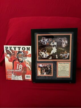 Peyton Manning Framed Sports Collage 
Super Bowl 50 Champion